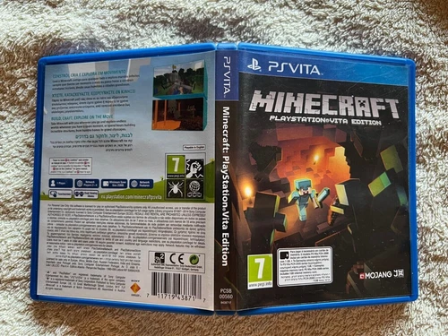 Sony Playstation Vita MINECRAFT Free Region English Ελληνικά ישראל Português