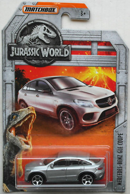 Matchbox 2015 Mercedes-Benz GLE Coupe silbermetallic Jurassic World Neu/OVP ´15