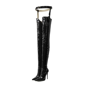 thigh high dance boots
