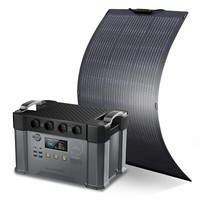 Allpowers S2000 PRO Solargenerator 1451Wh 2400W Powerstation+ 100W Solar Panel