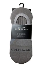 COLE HAAN® Men's ZERØGRAND COTTON NO SHOW Socks "COOLMAX® BLEND "