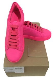 womens neon pink sneakers