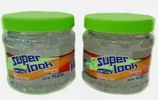2 PACKS ~ Super look Wetline New Styling Gel extreme Hold 15.87 Oz Ea 