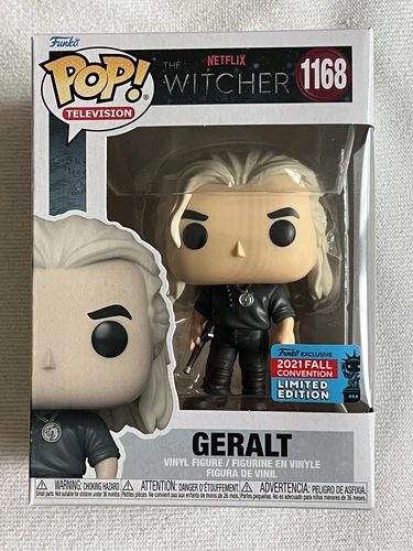 2021 Funko POP! Television NYCC Shared Exclusive The Witcher Geralt #1168