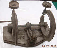 Antique Ferodowill Skate Saw Knife C Clamp Machinist Vise Bicycle Chain Repair