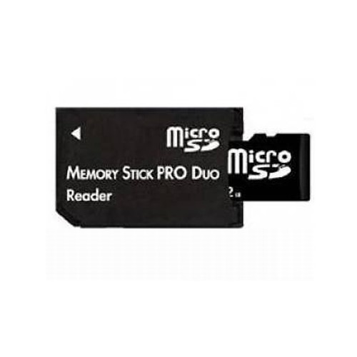 ADATTATORE MEMORY STICK PRO DUO micro sd microsd memoria PER SONY PSP  adapter | eBay