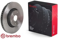 2X Bremsscheibe Brembo 09.D245.1X 2 Bremsscheiben Vorderachse Vorne FüR Subaru