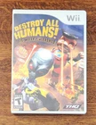 Destroy All Humans: Big Willy Unleashed (Nintendo Wii) Game Tested Vintage