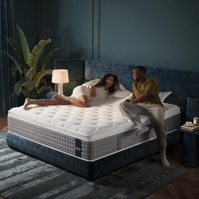 King Mattress, 14 Inch Medium Firm Hybrid with Motion Isolation