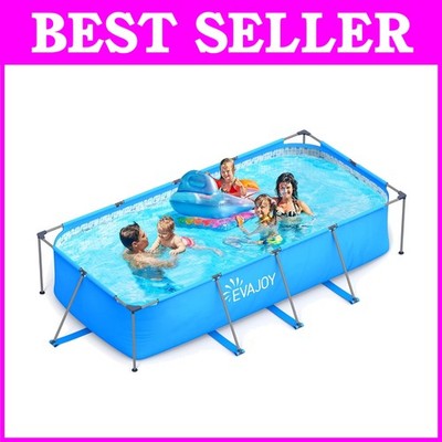 Quick Setup 14ft x 7ft Rectangular Swimming Pool