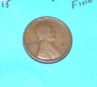 1915 S   WHEAT CENT   VERY GOOD - FINE #14