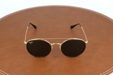 Ray-ban Rb3647-n 001 Gold Round Sunglasses 51-22-145
