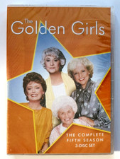 The Golden Girls Complete Fifth 5th Season 1989 3 DVD Box Set NEW  SEALED