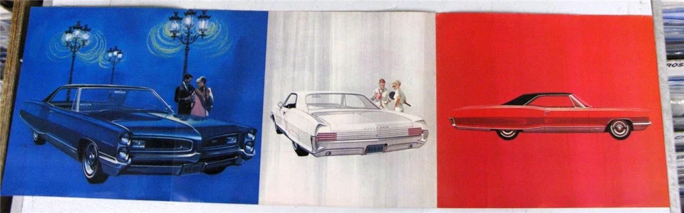 Брошюра по продажам автомобилей PONTIAC Grand Prix 1966 США LF - Изображение 3 из 4