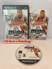 NCAA March Madness 2004 (PlayStation 2, PS2) Complete CIB w/Manual Tested