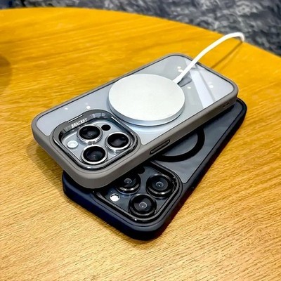 Magnet Hülle für iPhone 17 16 15 14 13 11 12 Stoßfest Linse Cover Magsafe UK
