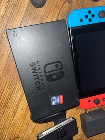 Nintendo Switch Model V2 32gb Internal - 64gb Micro SD w/ Game & Controller