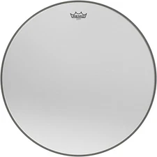 Remo Ambassador Starfire Chrome Bass Drumhead 24 in.