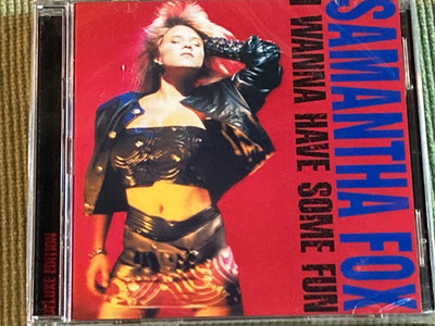 SAMANTHA FOX I WANNA HAVE SOME FUN 37 TRACK 2 CD SET w/BONUS REMIXES NEW SEALED!