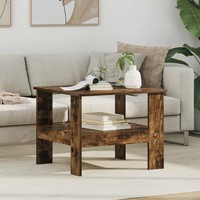 Couchtisch RäUchereiche 57 X 55 X 45 Cm Holzwerkstoff