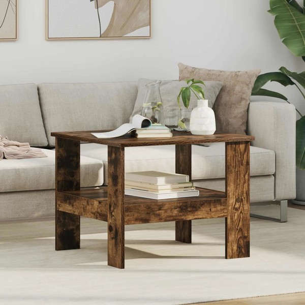 Couchtisch RäUchereiche 57 X 55 X 45 Cm Holzwerkstoff-image