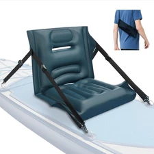 Inflatable Paddle Board Seat with Back Support [Lightweight, Anti-Slip] Sit-o...