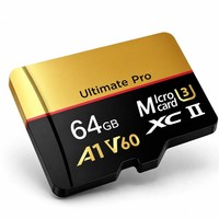 Micro SD Card 64GB 128GB 256GB 512GB Class 10 High Speed TF Memory Card & Adapte