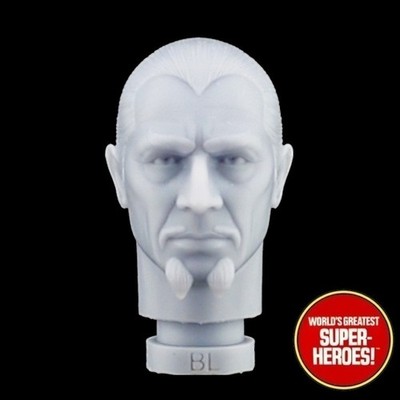Mego Bela Lugosi White Zombie Custom 3D Printed Head For  8  Action Figure