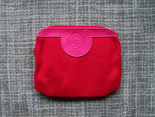 Shiseido Iconic Red Cosmetic Bag, brand new, 7" x 5-1/2 inches
