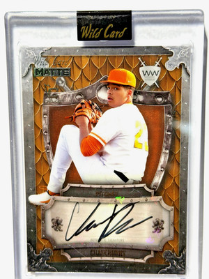 2024 Wild Card Matte WEEKEND WARRIOR /5 Chase Burns ROOKIE AUTO SEALED  