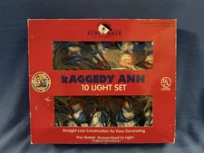 Vintage CHRISTMAS LIGHTS (6) Electric Candolier Indoor Candle Lamps NOMA 9" tall