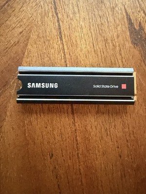 Samsung 980 Pro 1TB M.2 NVMe Internal SSD Black With Heatsink PlayStation 5