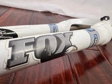 FOX Racing Shox Push 26 Fork 1 1/8 Thru Axle Scratched Stanchion Weathered Seals