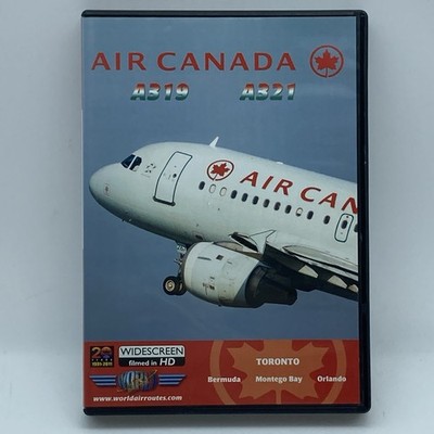 Air Canada A319 & A321 DVD 2011 Aviation Flight Plane Airbus Planes Travel