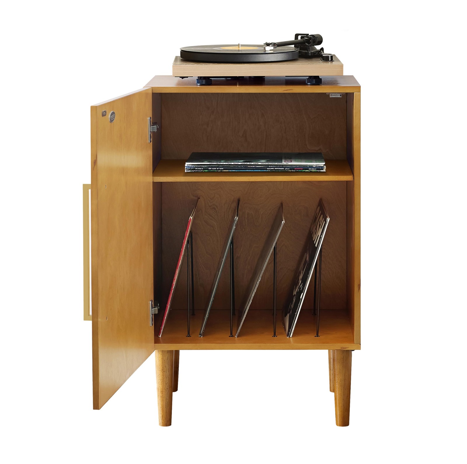 With Storage For Vinyl Records, Acorn