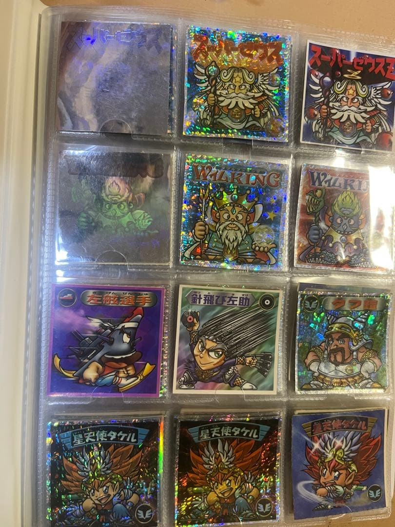 Bikkuriman Sticker Set Hologram Characters Used No Returns