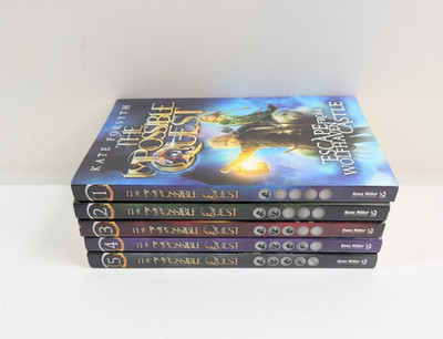 The Impossible Quest Books 1-5 Complete Set Kate Forsyth Paperback Kane Miller