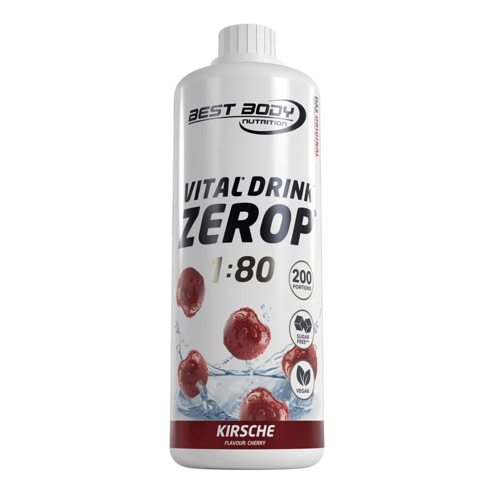 Best Body Nutrition Low Carb Vital Drink  2 x 1 L Mineraldrink Sirup  12,50€/Ltr - Bild 3 von 4