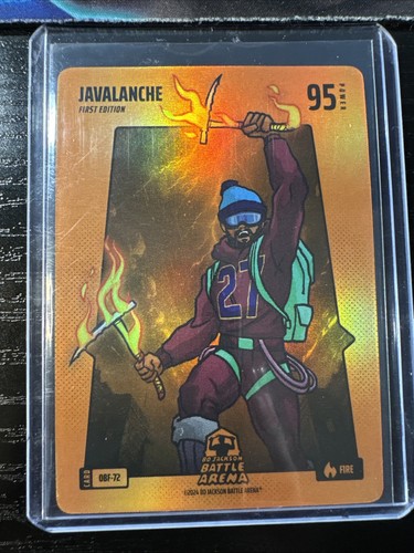 2024 Bo Jackson Battle Arena Javalanche Orange Battlefoil #OBF-72 
