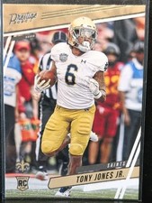 2020 Panini Prestige Tony Jones Jr. RC #293 New Orleans Saints RB (jc)