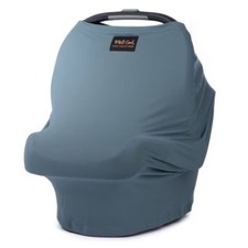 Milk Snob Luxe Nursing Cover - Jade: Spandex Rayon Material, Solid Pattern