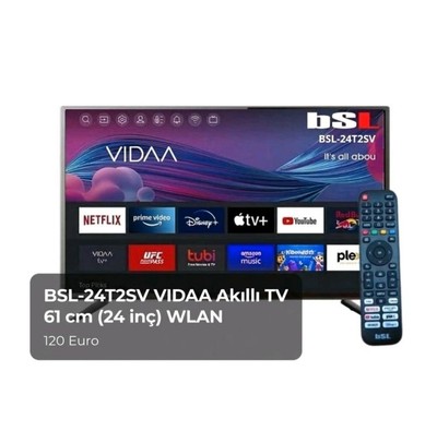 BSL 24 Zoll VIDAA Smart TV WLAN   Retoure, 1 Jahr Garantie