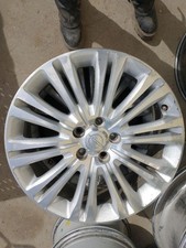 Wheel 19x7-12 Alloy 20 Spoke Painted Pockets Silver Fits 11-14 300 501801
