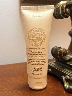 Tweak'd By Nature Restore PURE All-Purpose Rescue Cream 3 oz SEALED
