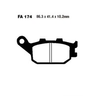 EBC Bremsbel�Ge Hinten Sinter FA174HH Suzuki GSF 650 Bandit A S ABS 05-16