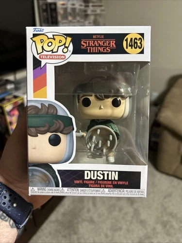 Funko Pop Vinyl Dustin #1463 Stranger Things New In Box NIB W/Pop Protector