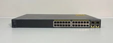 Cisco WS-C2960-24PC-L 24 Port Catalyst Router Switch