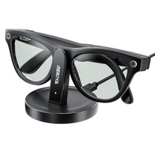 REIKIYA Charging Stand for Ray-Ban Meta Smart Glasses (Gen 1 & 2), Portable... 