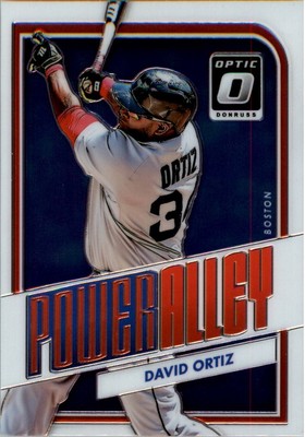 2016 Donruss Optic Power Alley #14 David Ortiz - BB