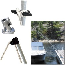 Premium Mooring Whip Watercraft Docking System Set of 2